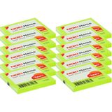 Noki Memo 75 x 75 mm Yapışkanlı Not Kağıdı 80 Yaprak Yeşil 12 Adet 12211