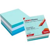 Noki Memo 75X75 450 Sayfa Buz Yapışkanlı Not Kağıdı - Renkli