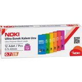 noki min versatil kalem ucu 2b 0,7 60 mm 120 li tüp 7216-07 (12 li paket) - Yok