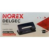 Noki Norex Siyah Metal Delgeç 10 Sayfa Kapasite ile Ofis ve Okul İçin Pratik Çözüm