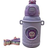 Noki Pipetli Çelik Matara 460 ml - Lila