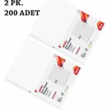 Noki Poşet Dosya Eco 200'LÜ 4830 ECO Her Pakette 100 Adet Delikli Poşet Dosya Sınıfında Birinci Kalite