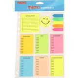 Noki Postit Memo Combo 4