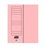 Noki Stilo Pembe Yarım Kapak Dosya - 10 adet