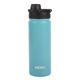 Noki T-0126 Turkuaz Vidalı Kapak Taşıma Kulplu Çelik 540 ml Termos