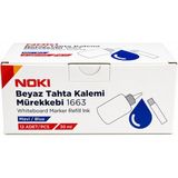 Noki Tahta Kalem Mürekkebi Mavi 12 Li Paket