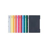 Noki Telli Dosya Eco 50 Li -1 Paket -5 Renk-Beyaz-Sarı-Mavi-Turuncu-Yeşil