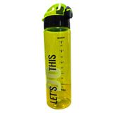 Noki Tritan Matara 630ML (Pipetsiz Rahat Içim) (Neon Sarı)