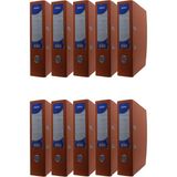 Noki Turuncu Geniş Plastik Klasör (56411-040) 10 Lu Paket Dayanıklı Yapı ile Belgelerinizi Düzenleyin