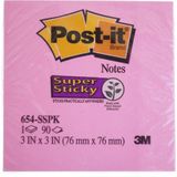 Noki Yapışkan Notluk (76*76)Koyu Pembe Memo 12165 (Postıt) ( 3 Adet)
