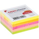 Noki Yapışkan Notluk Küp Pastel Renk Memo Postıt 12203
