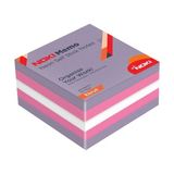 Noki Yapışkanlı Not Kağıdı Neon Ebruli 75X75 450 Sayfa Küp Renkli Ofis ve Okul İçin İdeal