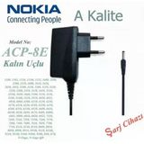 Nokia 3500C 3600S 5070 5200 5220Xm 5300X 5310Xm İnce Uç Şarj Nokıaı0000896