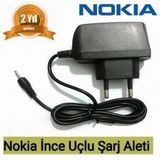 Nokia 6151 İnce Uçlu Cep Telefonu Şarj Cihazı Aleti (2 Yıl İthalatçı Garantili) Nokıaı0000948