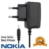 Nokia E61 İnce Uçlu Cep Telefonu Şarj Cihazı Aleti (2 Yıl İthalatçı Garantili) Nokıaı0000525