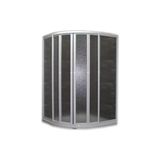 Nokta 80X80 Teknesiz Oval Mika Duşakabin