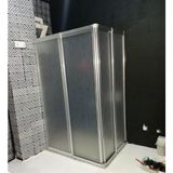 Nokta Duşakabin 100X70 Teknesiz Plastik Camlı Duşakabin