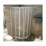 Nokta Duşakabin Teknesiz Plastik Mika Camlı Oval Duşakabin ND407 - 90 x 90 cm