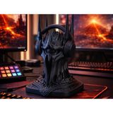 Nokta Labs Dark Lord Gaming Headphone Stand-Dark Lord Tasarımlı Oyuncu Kulaklık Standı - Siyah