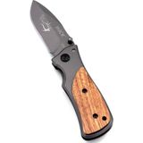 Nokta Outdoor Kamp Ourdoor Buck Mini Çakı 15 cm Boy Kemer Aparatlı - Kahverengi