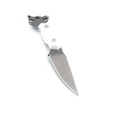 Nokta Outdoor Kamp Outdoor Kolye Kurt Bıçak 13 cm Deri Kılıflı Keskin Boyuna Asmalı