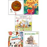 Nokta Peter Reynolds + Çizgili + Hayvanlar Senfonisi Dan Brown + Davetsiz Misafirler + Bir Sevgi Masalı / Çocuk Masal Öykü Hikaye Kitapları Seti 5 Kitap