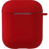 noktaks - Apple Airpods 1. Nesil - Kılıf Darbelere Karşı Dayanıklı Koruyucu Silikon Kılıf Airbag 11 - Kırmızı - T11566
