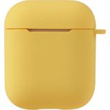 noktaks - Apple Airpods 1. Nesil - Kılıf Darbelere Karşı Dayanıklı Koruyucu Silikon Kılıf Airbag 11 - Sarı - T11566