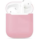 noktaks - Apple Airpods 1. Nesil - Kılıf Darbelere Karşı Dayanıklı Koruyucu Silikon Kılıf Airbag 13 - Pembe - T13648
