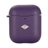 noktaks - Apple Airpods 1. Nesil - Kılıf Darbelere Karşı Dayanıklı Koruyucu Silikon Kılıf Airbag 19 - Mor - T16697