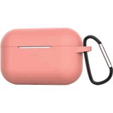 noktaks - Apple Airpods Pro - Kılıf Darbelere Karşı Dayanıklı Airbag Silikon Kılıf - Pembe - T10871