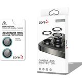 noktaks - Apple iPhone 16 - Kamera Lens Koruyucu Parmak İzi Bırakmayan Anti-Reflective Premium Safir Kamera Lens Koruyucu - CL-12 - Açık Yeşil - T33361