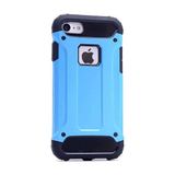 noktaks - Apple iPhone 6 - Kılıf Çift Katman Zırh Tank Crash Military Kapak - Mavi - T2450