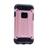 noktaks - Apple iPhone 6 - Kılıf Çift Katman Zırh Tank Crash Military Kapak - Rose Gold - T2450