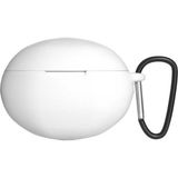 noktaks - Huawei Freebuds 4i - Kılıf Darbelere Karşı Dayanıklı Standart Silikon Kılıf - Beyaz - T23083
