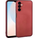 noktaks - Samsung Galaxy A24 - Kılıf Mat Soft Premier Silikon Kapak - Kırmızı - T26613