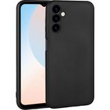 noktaks - Samsung Galaxy A24 - Kılıf Mat Soft Premier Silikon Kapak - Siyah - T26613