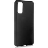noktaks - Samsung Galaxy S20 - Kılıf Mat Soft Premier Silikon Kapak - Siyah - T11918