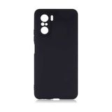 Noktaks - Xiaomi Poco F3 Uyumlu - Kılıf Mat Soft Premier Silikon Kapak - Siyah