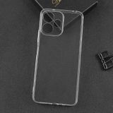 Noktaks - Xiaomi Redmi 13 4g Uyumlu - Kılıf Şeffaf Soft Slim Fitt Süper Silikon Kapak - Şeffaf
