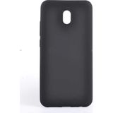noktaks - Xiaomi Redmi 8A - Kılıf Mat Soft Premier Silikon Kapak - Siyah - T10355