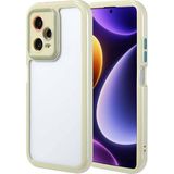 noktaks - Xiaomi Redmi Note 12 Pro Plus 5G - Kılıf Kamera Korumalı Renkli Kenar ve Çerçeve Tasarımlı Vitamin Kapak - Yeşil - T32446