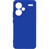 noktaks - Xiaomi Redmi Note 13 Pro Plus 5G - Kılıf Mat Soft Esnek Biye Silikon - Mavi - T30563
