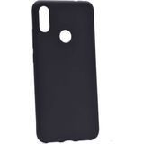 noktaks - Xiaomi Redmi Note 7 - Kılıf Mat Soft Premier Silikon Kapak - Siyah - T7363