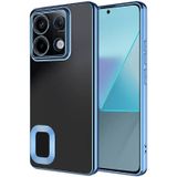 Noktaks - Xiaomi Uyumlu Xiaomi Redmi Note 13 Pro 4g - Kılıf Tek Kamera Korumalı Tatlı Sert Omega Kapak - Sierra Mavi