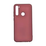 Noktaks - Xiaomi Uyumlu Xiaomi Redmi Note 8 - Kılıf Mat Soft Premier Silikon Kapak - Mürdüm T10058 Mürdüm