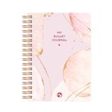 Noktalı Bullet Journal Pro Defter Rose Gold 17x24