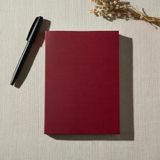 Noktalı Not Defteri – 64 Yaprak, 90 gr Ivory Kağıt, Amerikan Ciltli Not Defteri, Ofis ve Günlük Kullanım Için Ideal (Bordo, A5 (14,8cm x 21CM))