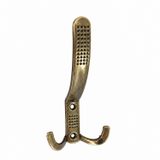 Noktalı Portmanto Otantik Sarı Metal Askı Duvar Tipi Elbise Askılığı Vestiyer Askısı Dekoratif Askı