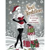 Noël Tentation: Livre de Coloriage Sensuel pour Hommes
